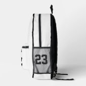 サッカーボールのバックパック高校パーソナライズされたB プリントバックパック (右)