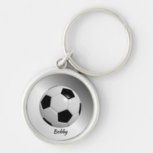 サッカーボールのパーソナルスポーツ キーホルダー