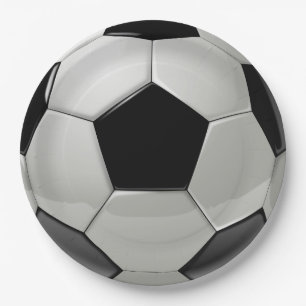 サッカーボールのパーティーの紙皿 ペーパープレート