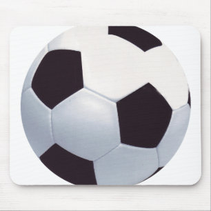 サッカーボールのマウスパッド マウスパッド