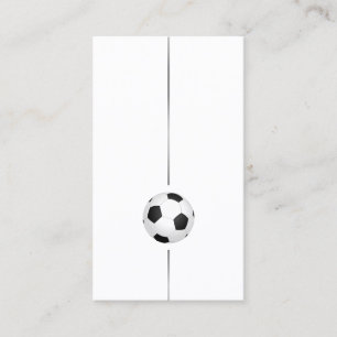 サッカーボールのミニマリスト 名刺