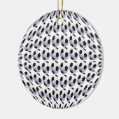 サッカーボールの世界の陶磁器のオーナメント セラミックオーナメント (左)