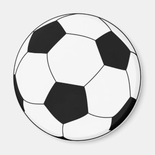 サッカーボールの丸い磁石 マグネット
