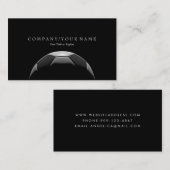 サッカーボールの名刺 名刺 (正面/裏面)