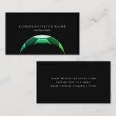 サッカーボールの名刺 名刺 (正面/裏面)