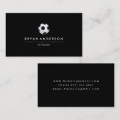 サッカーボールの名刺 名刺 (正面/裏面)