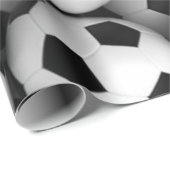 サッカーボールの多く ラッピングペーパー (ロールコーナー)