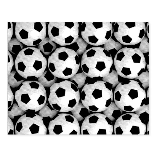 サッカーボールの多さ ラバースタンプ (インプリント)