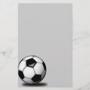サッカーボールの文房具 便箋