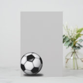 サッカーボールの文房具 便箋 (スタンド正面)