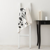 サッカーボールの星の女の子の名前ジャージー番号 シェルパブランケット (インサイチュ)