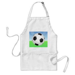 サッカーボールの晴れた日 スタンダードエプロン