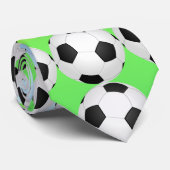 サッカーボールの晴れた日 ネクタイ (ロール)