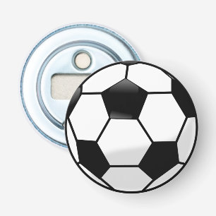 サッカーボールの栓抜きの冷蔵庫用マグネット 栓抜き