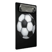 サッカーボールの選手の名前と番号 ミニクリップボード (アングル)