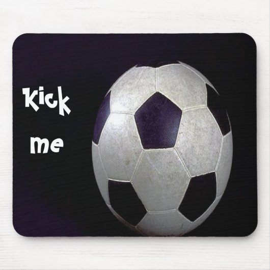 サッカーボールのmousepad マウスパッド (正面)
