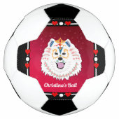 サッカーボールをパーソナライズする；キッドサミフレンドリーー サッカーボール (正面)