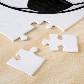 サッカーボールを持ったネズミ ジグソーパズル (側面)