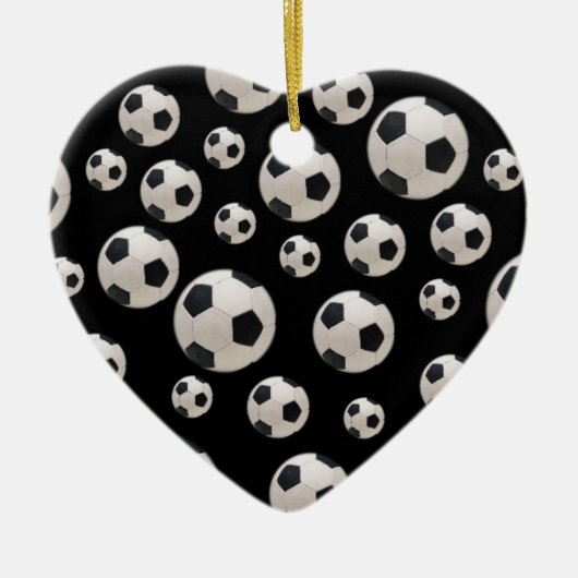 サッカーボールオーナメント セラミックオーナメント (正面)