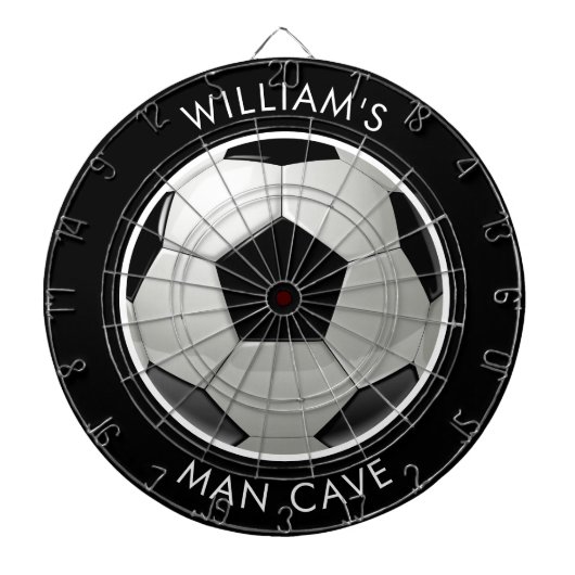 サッカーボールカスタムのダーツボード ダーツボード (正面)