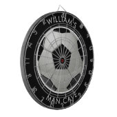 サッカーボールカスタムのダーツボード ダーツボード (正面左)