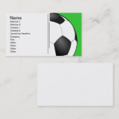 サッカーボールカスタム 名刺 (正面/裏面)