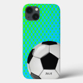 サッカーボールカスタム Case-Mate iPhoneケース (裏面)