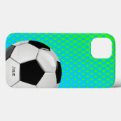 サッカーボールカスタム Case-Mate iPhoneケース (裏面 (横))