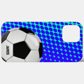 サッカーボールカスタム Case-Mate iPhoneケース (裏面 (横))