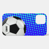 サッカーボールカスタム Case-Mate iPhoneケース (裏面 (横))