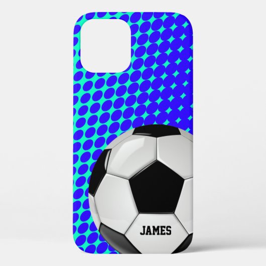 サッカーボールカスタム Case-Mate iPhoneケース (裏面)