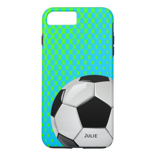 サッカーボールカスタムiPhone 7 Plusケース Case-Mate iPhoneケース (裏面)