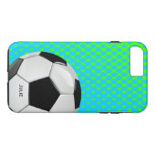 サッカーボールカスタムiPhone 7 Plusケース Case-Mate iPhoneケース (裏面(横))
