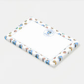 サッカーボールカラフルキッズゴールノート ポストイット (アングル)