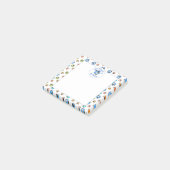 サッカーボールカラフルキッズゴールノート ポストイット (アングル)