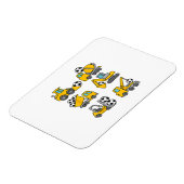 サッカーボールキッズサッカー建築トラック マグネット (左側)