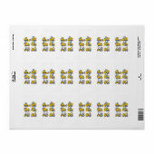 サッカーボールキッズサッカー建築トラック ラベル (フルシート)