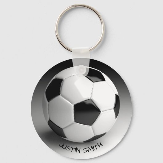 サッカーボールキーチェーン キーホルダー (正面)