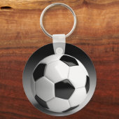 サッカーボールキーチェーン キーホルダー (裏面)
