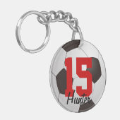 サッカーボールキーチェーン キーホルダー (正面左)