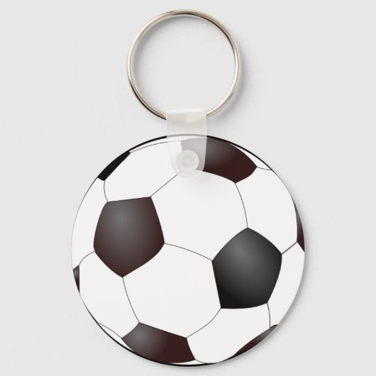 サッカーボールキーチェーン キーホルダー (正面)