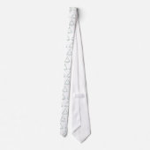 サッカーボールクリスマスツリーのネクタイ ネクタイ (裏面)