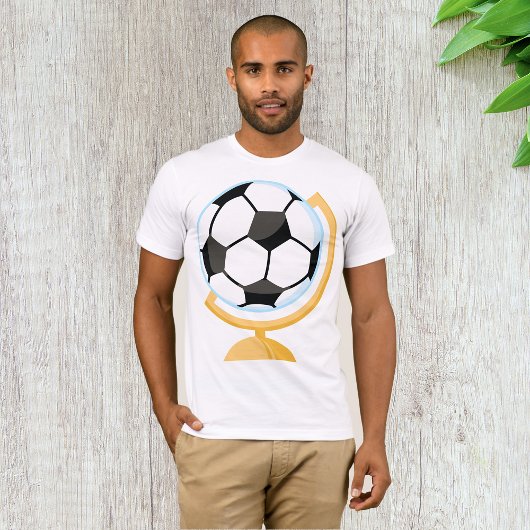 サッカーボールグローブTシャツ Tシャツ