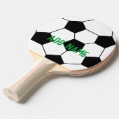 サッカーボールコーチ – はっきりしたモダンスケッチ 卓球ラケット (正面アングル)