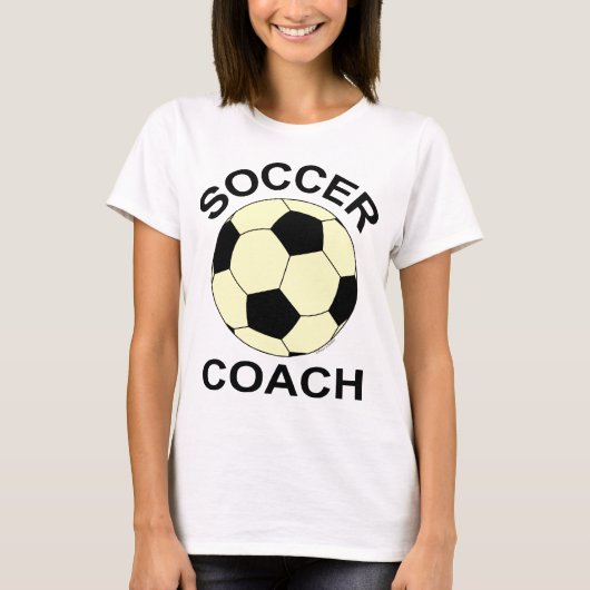 サッカーボールコーチ Tシャツ (正面)