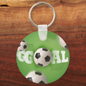 サッカーボールサッカーゴール – キーチェーン (正面)