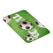 サッカーボールサッカーゴール – フレキシブル磁石 マグネット (右側)