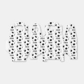 サッカーボールサッカーパーソナライズされたネーム誕生日 フェイバーボックス (折り畳みなし)