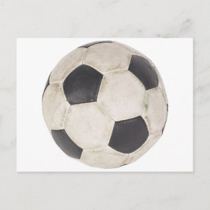 サッカーボールサッカーファンサッカーフットボールサッカーの試合 ポストカード