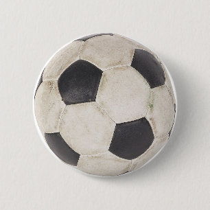 サッカーボールサッカーファンサッカーフットボールサッカーの試合 缶バッジ